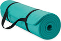 Gaiam Tapete de yoga grueso, esterilla de ejercicio y fitness con correa de
