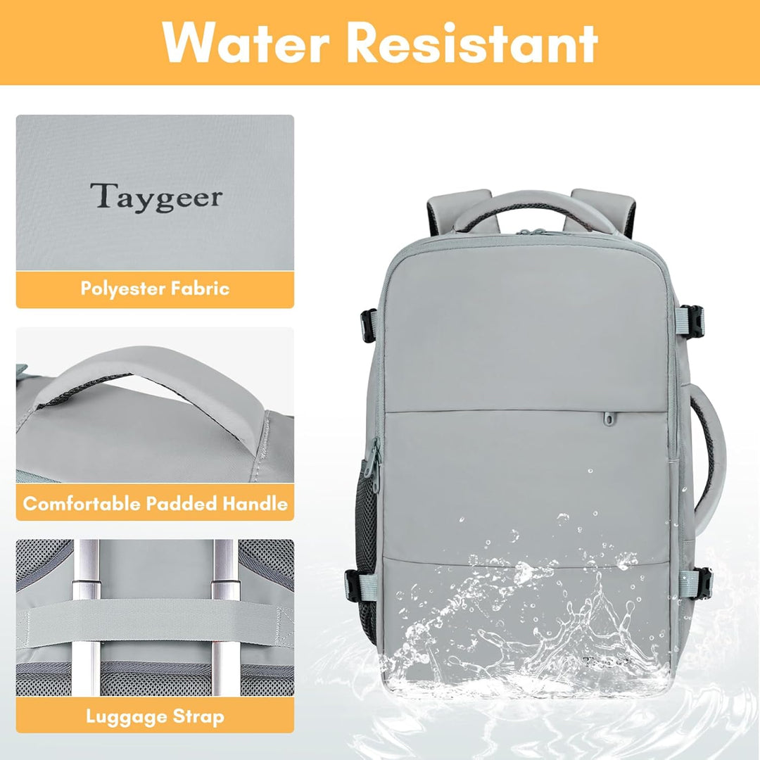 Taygeer Mochila de Equipaje de Mano, Mochila de Viaje para Mujeres...