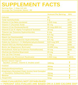 Multivitamínico líquido completo + crecimiento del cabello, promuev...