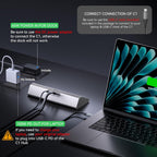 Gitfos, hub USB 3.2, alimentado