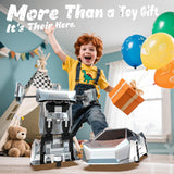 JOI MEW Auto de control remoto cibernético para niños, camión de ju...
