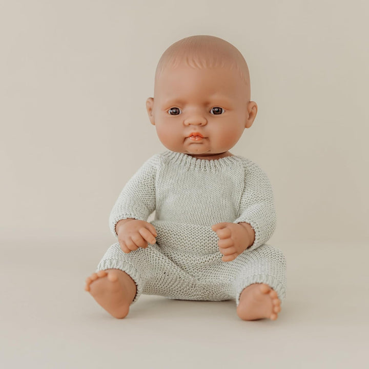 Muñeca de bebé recién nacida Miniland, anatómicamente correcta, 12....