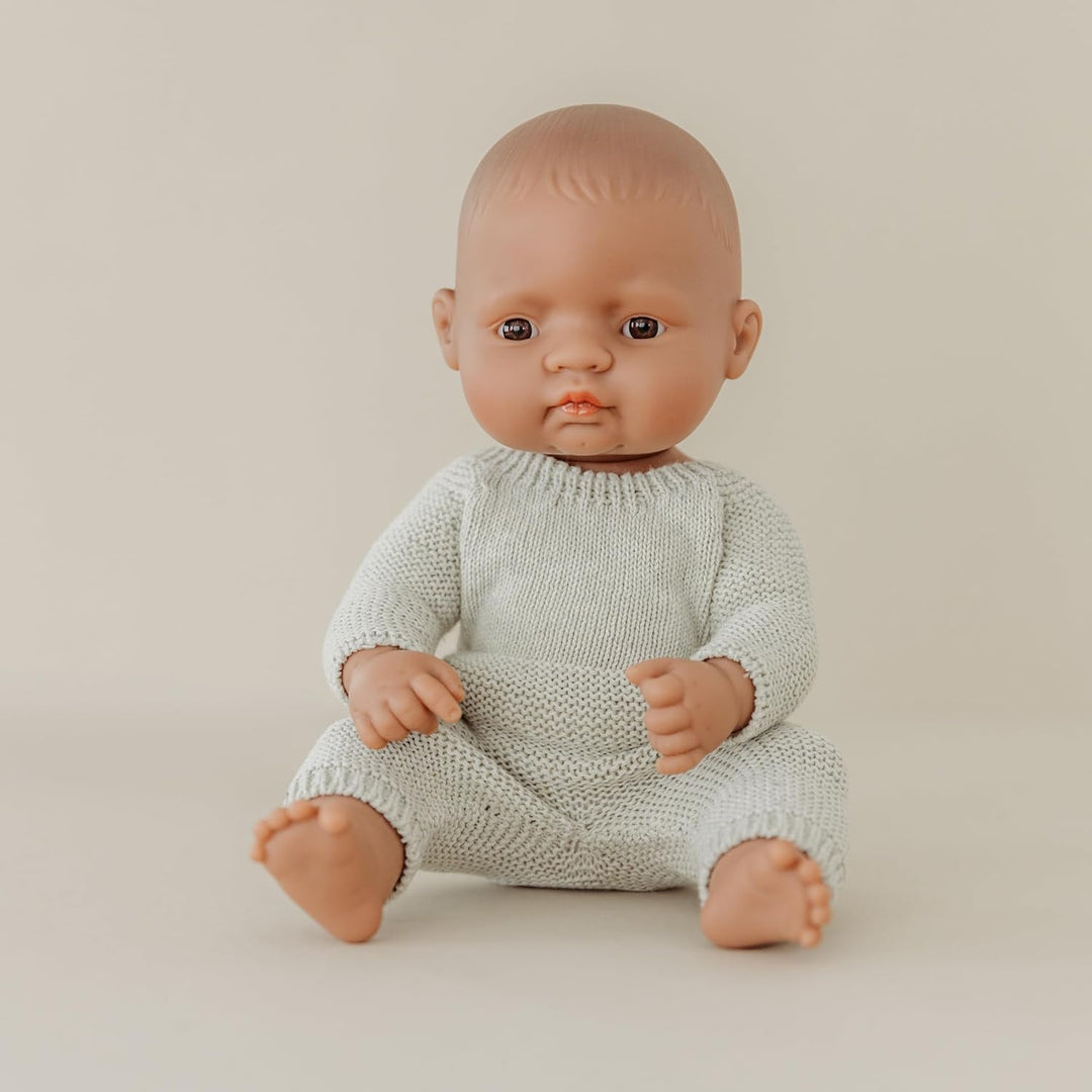 Muñeca de bebé recién nacida Miniland, anatómicamente correcta, 12....