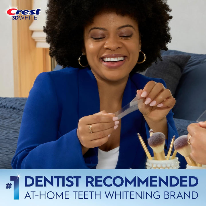 Crest 3D Whitestrips, Transformación de Sonrisa de 1 Semana, Tiras...
