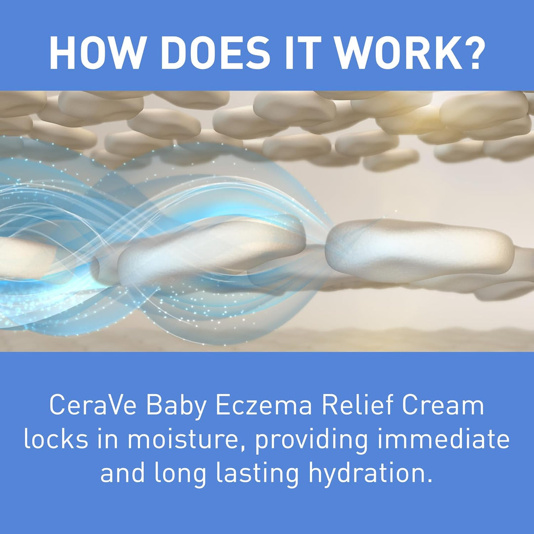 CeraVe Crema para aliviar el eccema del bebé crema de