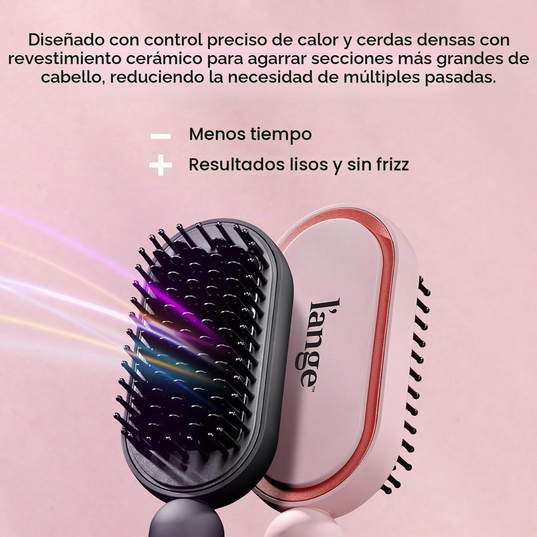 L'ANGE HAIR Mane Pass Cepillo Alisador Caliente | Cepillo Alisa...