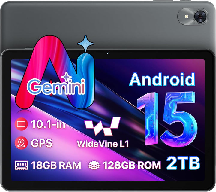 Tablet The World's First Android 15 con Gemini AI,10.1 pulgadas...