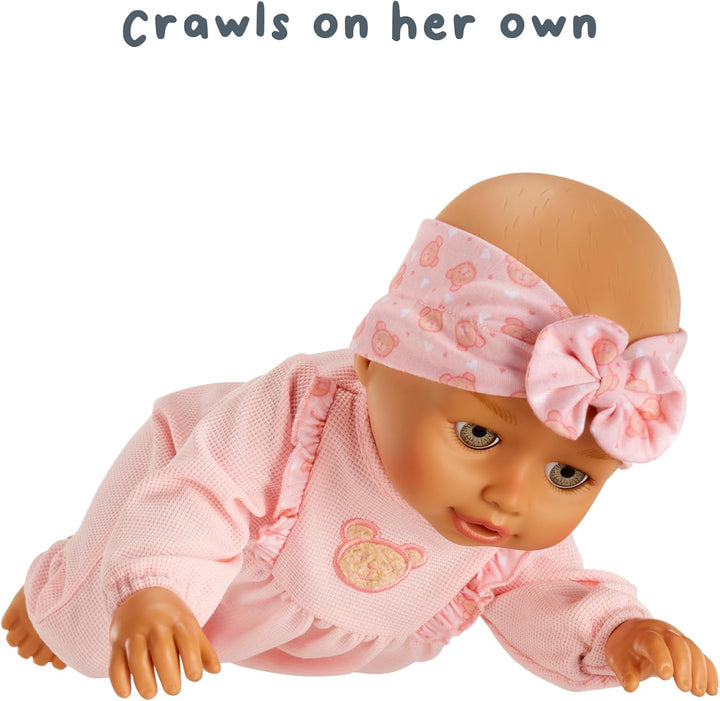 Baby Born Muñeca que Aprende a Caminar Olivia - Ojos Gris-Verdes: C...