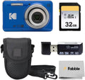 KODAK PIXPRO FZ55 cámara digital de punto y disparo de 16 Mp, zoom óptico 5X, Azul