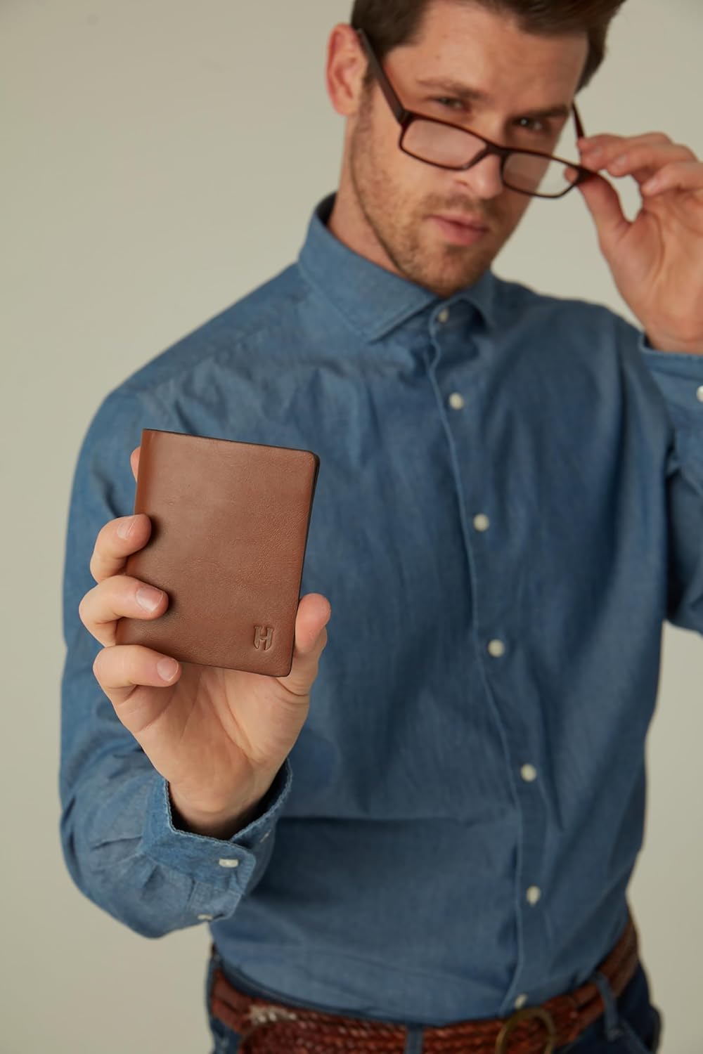 HELMBROOK London Dayton_Vertical_Hombres_Billetera_Principal, Conte...