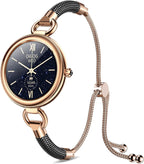 GBOOWIN - Relojes inteligentes para mujer, AMOLED de 1.19 pulgadas, IP68