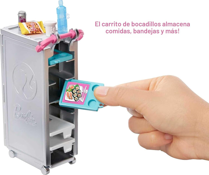 Barbie Juego de Dreamplane con más de 15 accesorios, incluyendo cac...