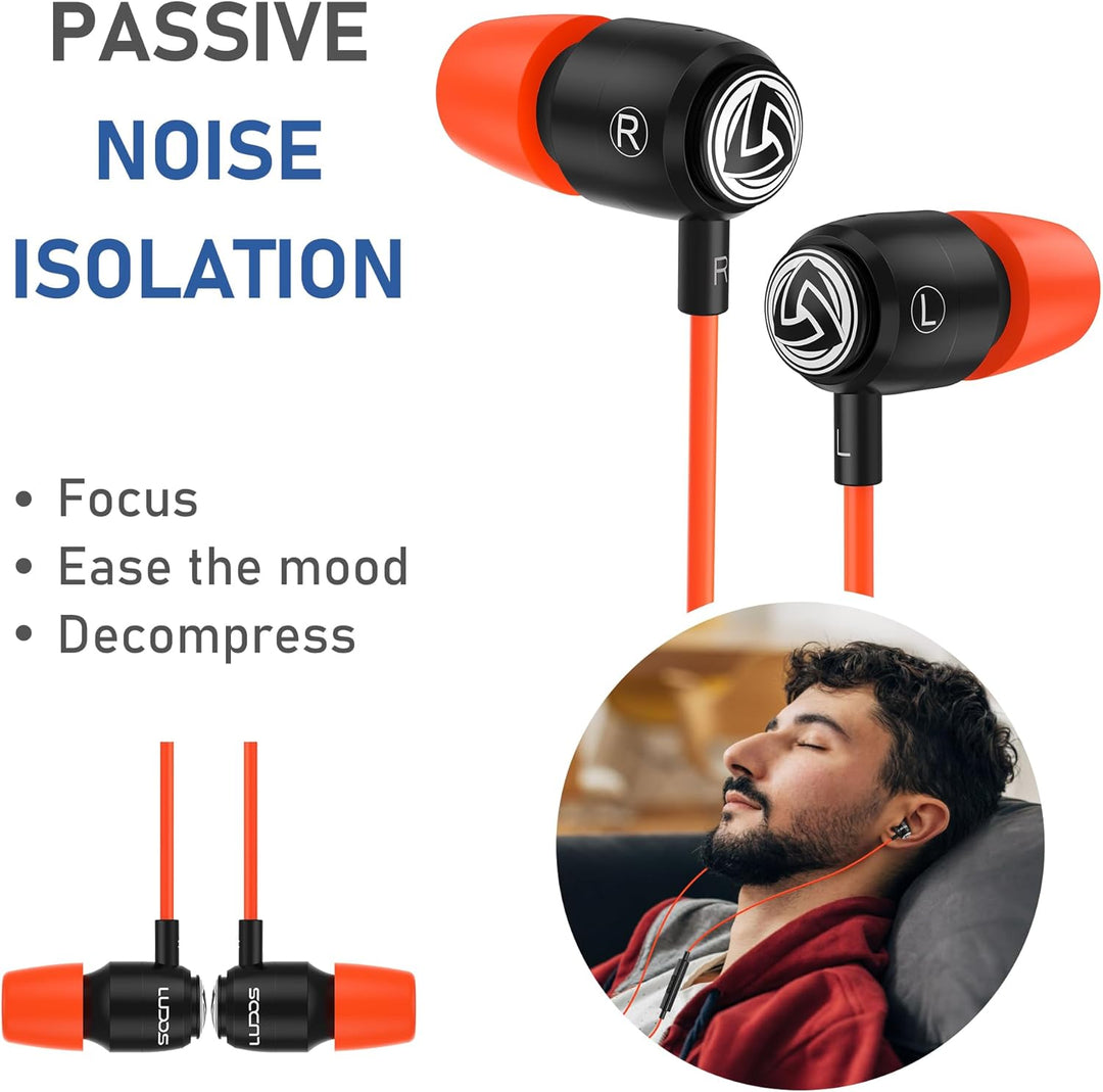 LUDOS Clamor Auriculares USB C para iPhone 16 15 Pro Max Plus iPad...