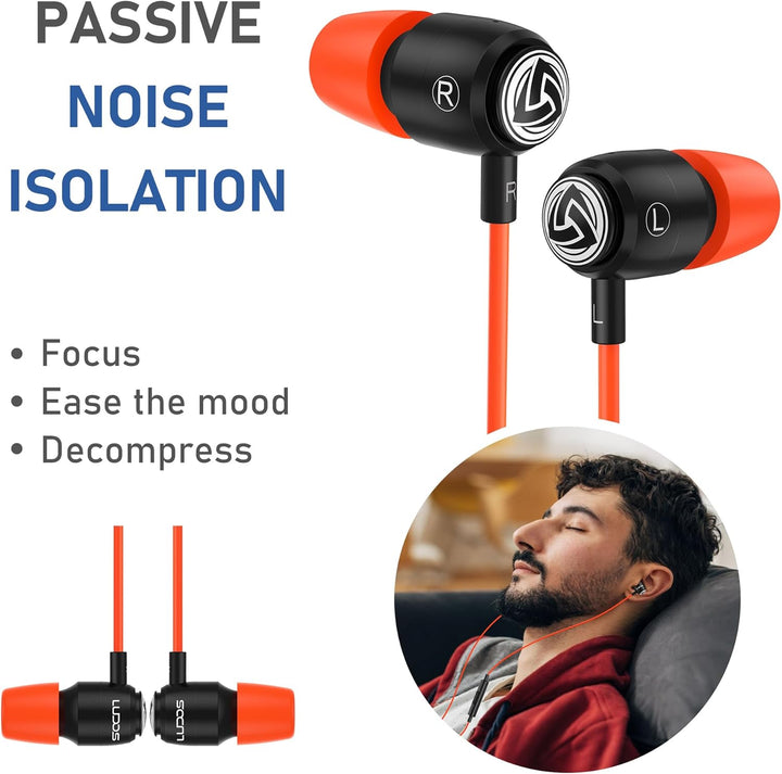 LUDOS Clamor Auriculares USB C para iPhone 16 15 Pro Max Plus iPad...
