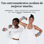 Bangles - Juego de 2 mancuernas para muñeca y tobillo de 2 libras y barras