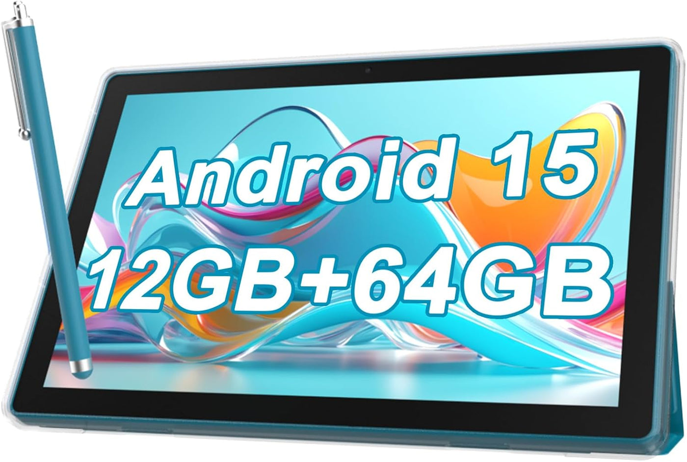 Tablet Android de 10 Pulgadas con Estuche Protector y Lápiz Táctil...