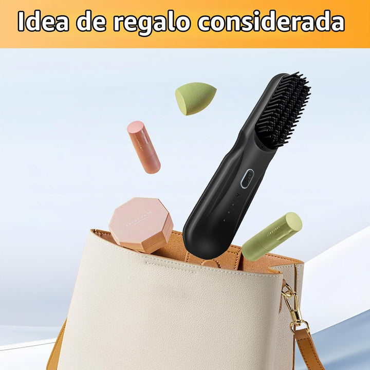 AYYHG Cepillo alisador inalámbrico Pro - 45 W de carga rápida portá...