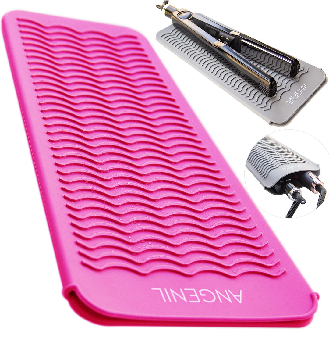 ANGENIL Alisador y rizador de cabello profesional 2 en 1, plancha p...