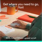 Combo Logitech POP ICON, Combo de Teclado y Mouse Bluetooth, Escrit...