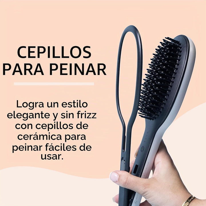 Instyler Freestyle Max - Cepillo redondo calentado con plancha alis...