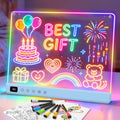 Cosmody Tablero de dibujo LED recargable, regalo para niños y niñas a