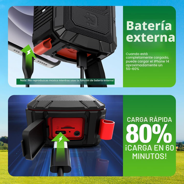 Altavoz de golf Bluetooth magnético portátil profesional inalámbric...