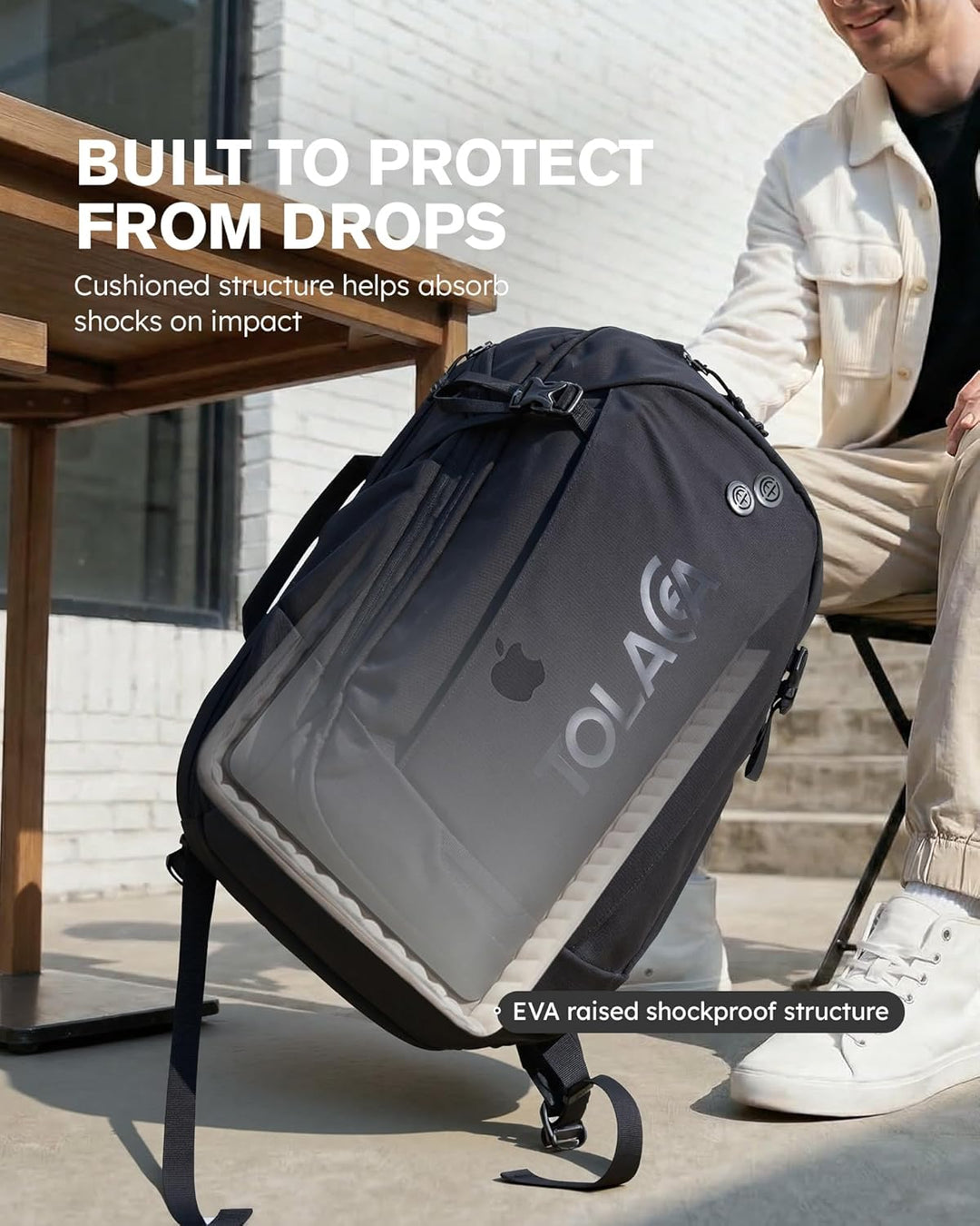 Tolaccea Travel Laptop Backpack 32L, TSA Friendly Flight Approved C...