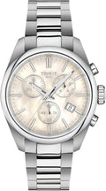 Tissot PR 100, cronógrafo de cuarzo suizo, 1.417 in, reloj para mujer