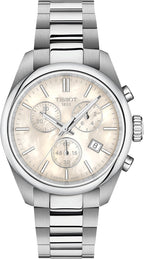 Tissot PR 100, cronógrafo de cuarzo suizo, 1.417 in, reloj para mujer