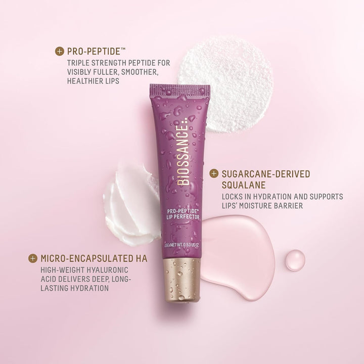 Biossance Pro-Peptide Lip Perfector \u2013 Bálsamo labial vegano Tr...