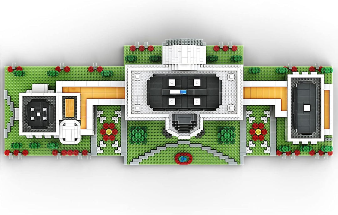 SEMKY Micro Mini Blocks White House Famous Landmark Set -