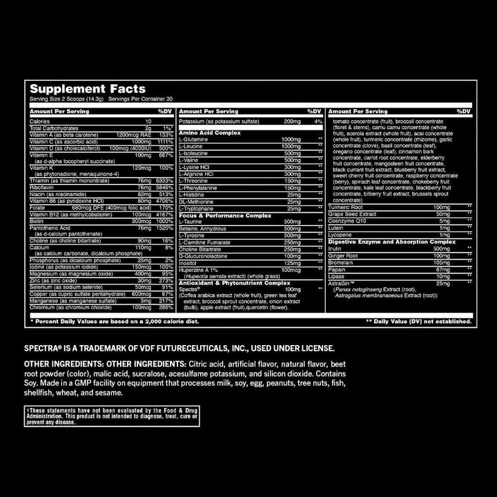 Animal Pak - Práctico Polvo Vitamínico y Suplemento Todo en Uno - Z...