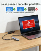 FORIDA, hub USB 2.0 de 7 puertos