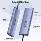 BENFEI, 000459grey, hub USB 3.1