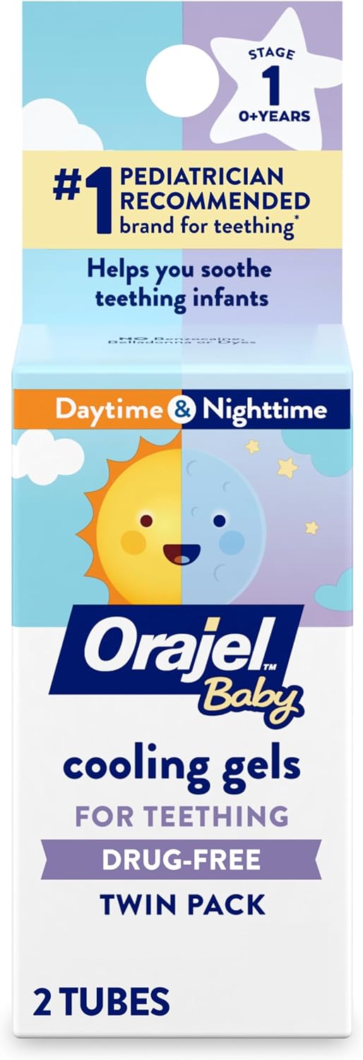 Orajel Geles refrescantes para dentición diurna y nocturna