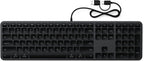 Satechi Teclado delgado LX3 con cable, diseño de tamaño completo co...