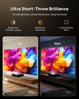 WEMAX Nova Pro Proyector de Tiro Ultra Corto 4K, TV Láser ALPD de 1...