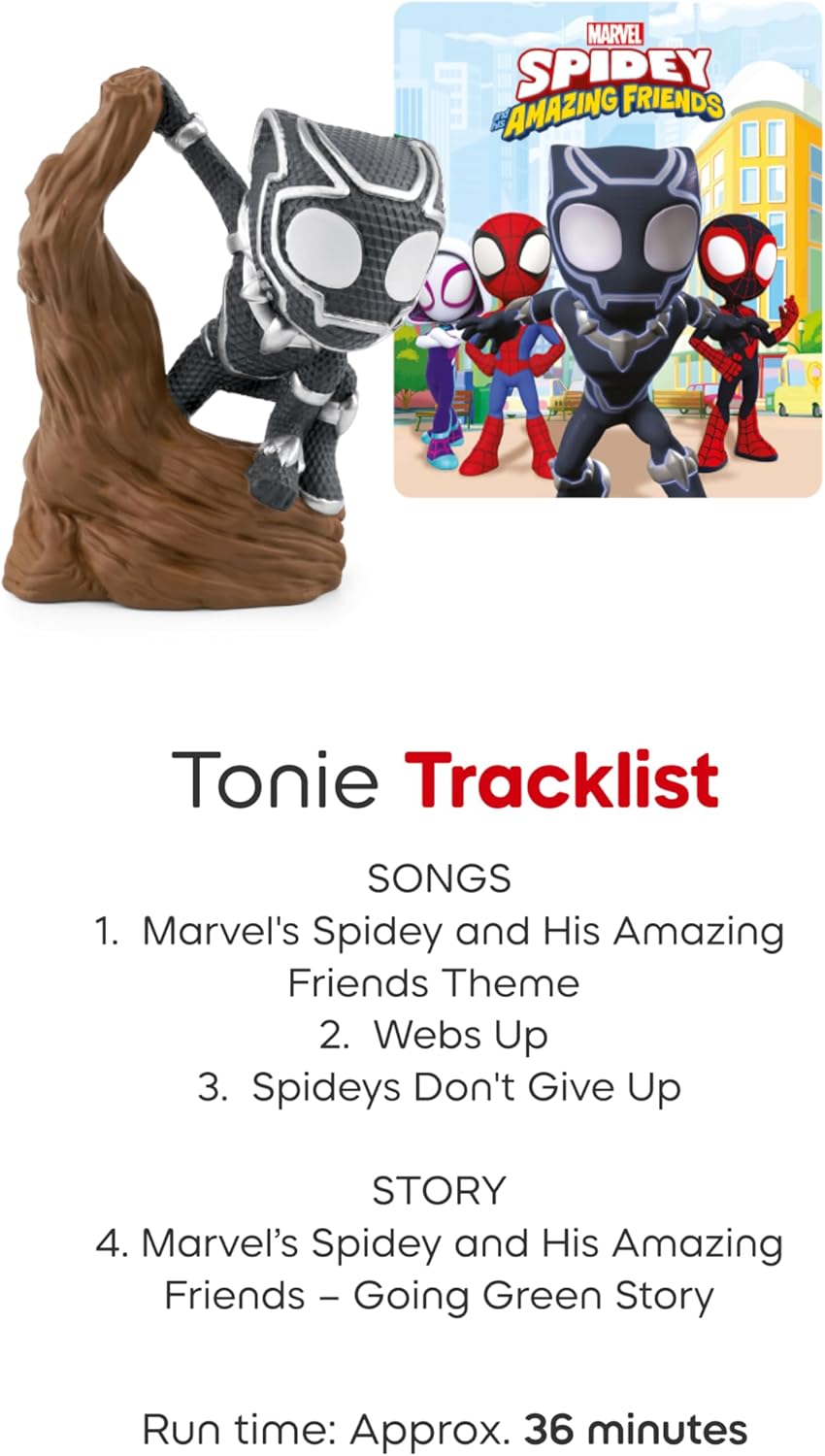 Tonies Black Panther Audio Toy Figurine from Marvels