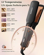 CONLWIN - Plancha plana de titanio de 1.75 pulgadas