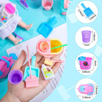 22 Piezas de Mini Suministros de Limpieza para Casa de