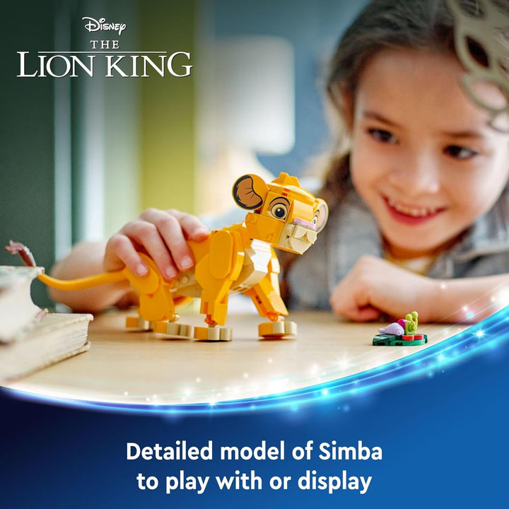 LEGO 43243 - Juguete de construcción Simba de El Rey León