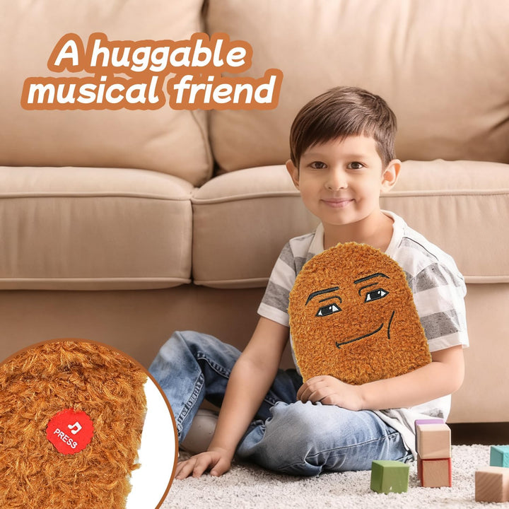 ANApetshop Peluche de pepita de pollo cantante felpa de
