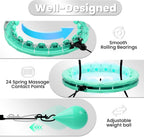 Infinity Hoop,2 en 1 Adjustable Fitness Hoop para Women Beginners