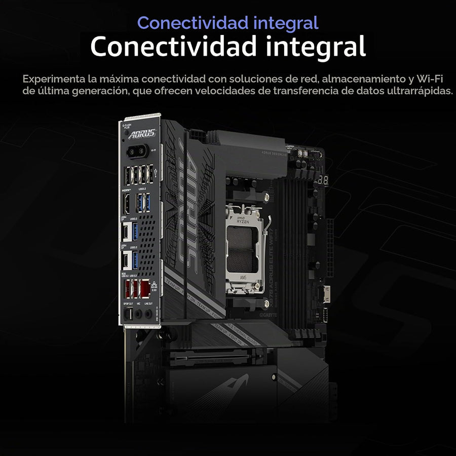 GIGABYTE X870 AORUS Elite WIFI7 AMD AM5 LGA 1718 Placa base, ATX, D...