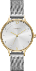 Skagen Anita Lille - Reloj minimalista de acero inoxidable para mujer