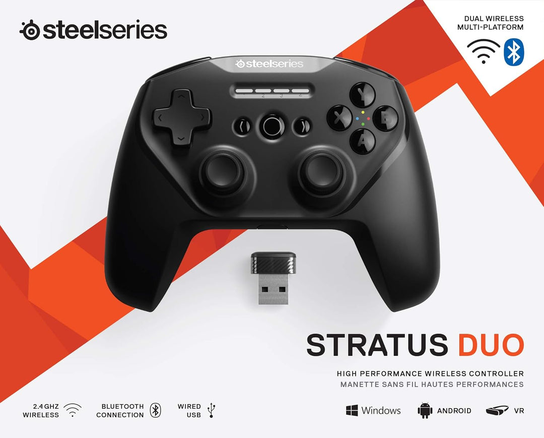 SteelSeries Stratus Duo - Controlador inalámbrico para