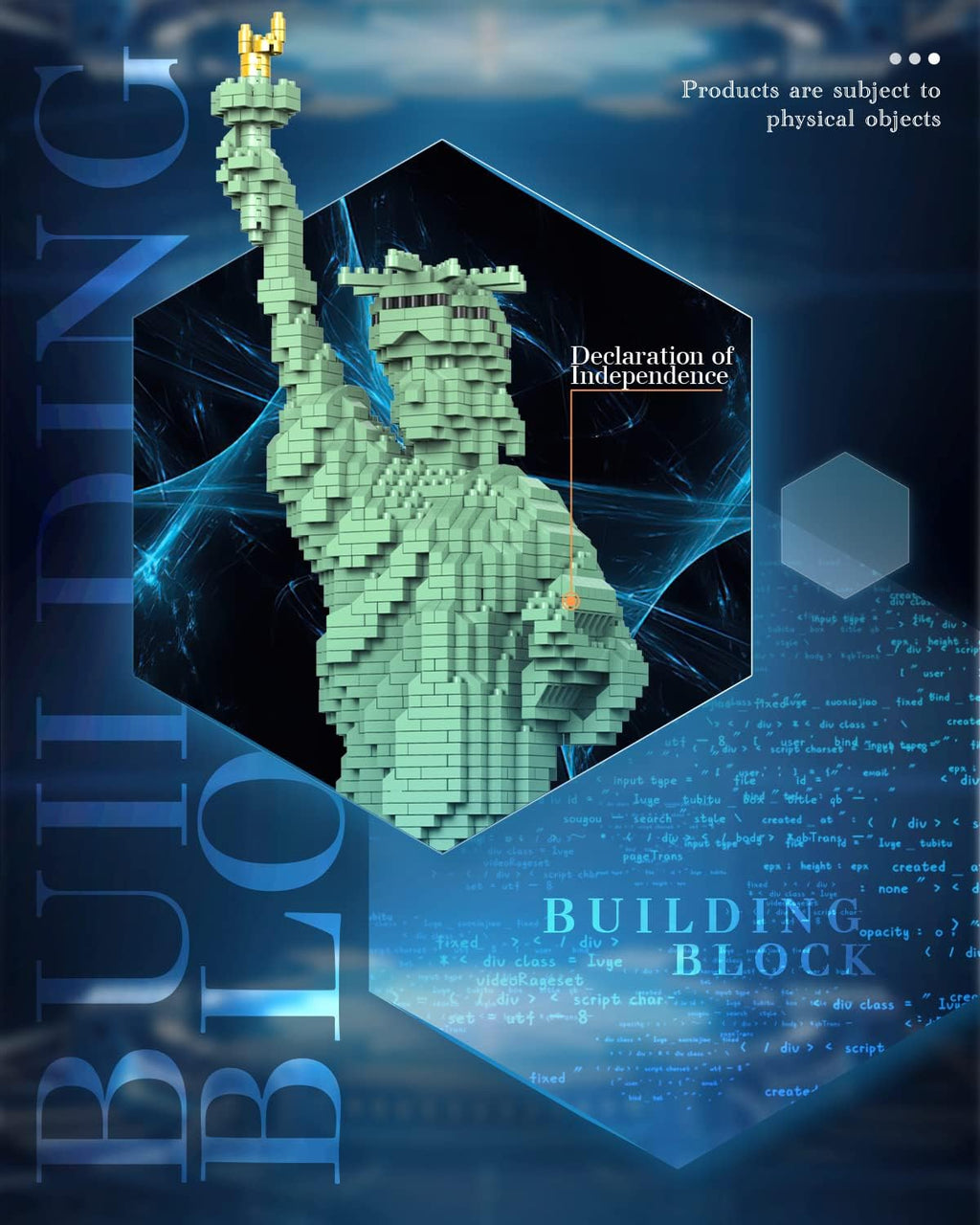 dOvOb Estatua de la Libertad Micro Mini Bloques Conjunto de Construcción (2510PCS) - Modelo Arquitectónico Juguetes