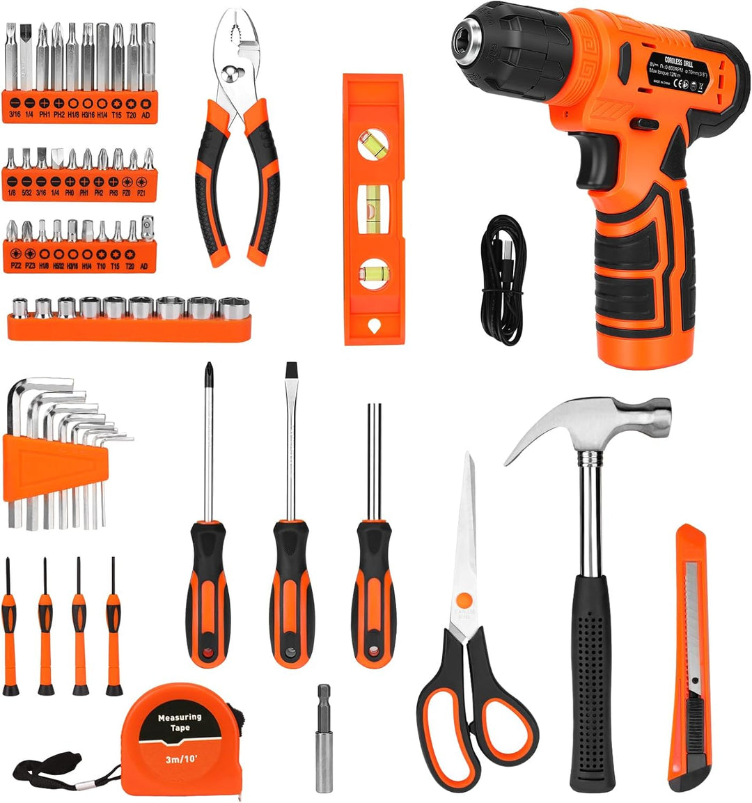 Juego de herramientas de 139 piezas \u2013 Kit de herramientas con...