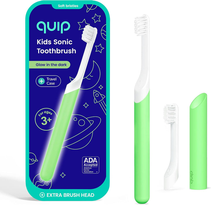 Cepillo de dientes sónico Quip para niños con temporizador - Incluy...