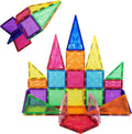 PicassoTiles Bloque de construcción de bloques de construcción de azulejos magnéticos, bloques de azulejos magnéticos, kit de aprendizaje STEM STEAM, juego de construcción de educación temprana,
